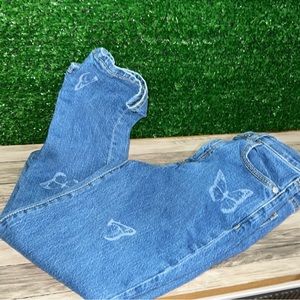 NWOT Target Butterfly Jeans